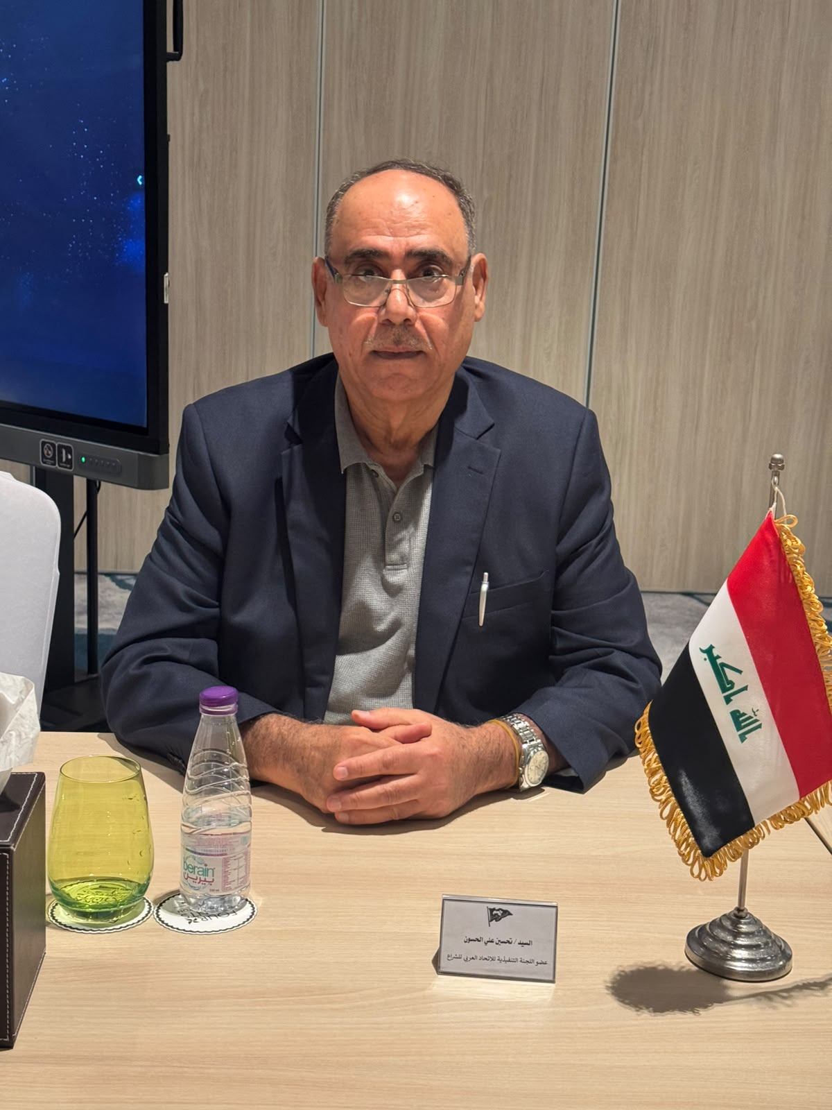 رئيس الاتحاد العراقي للشراع يشارك في اجتماع المكتب التنفيذي للاتحاد العربي