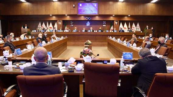 وفد اللجنة الاولمبية الوطنية العراقية
