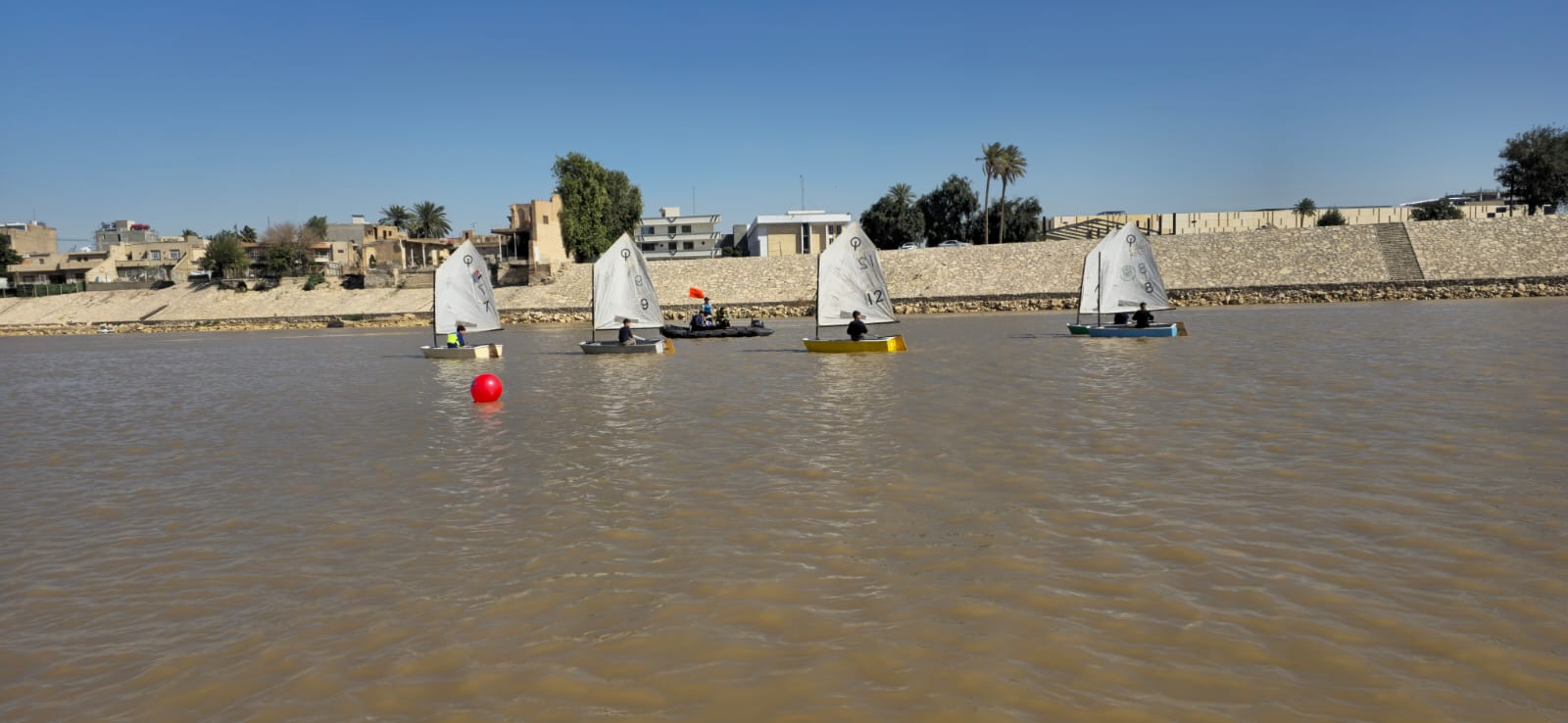 انطلاق منافسات الأوبتمست على مياه دجلة
